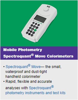 Mobile Photometry Spectroquant Move Colorimeters